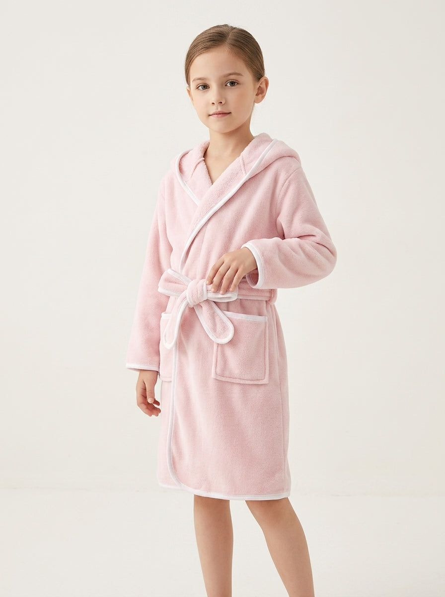 Kids Hooded Bath Robe