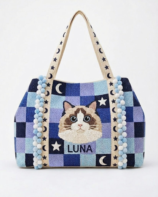 Custom Cat Tote Bag