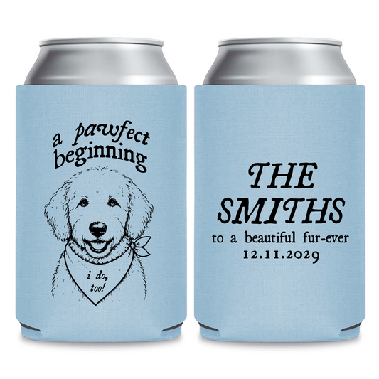 Best Friends Wedding Can Coolers