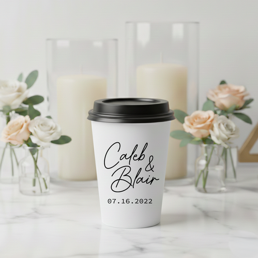 Names Minimalist Coffee Cup