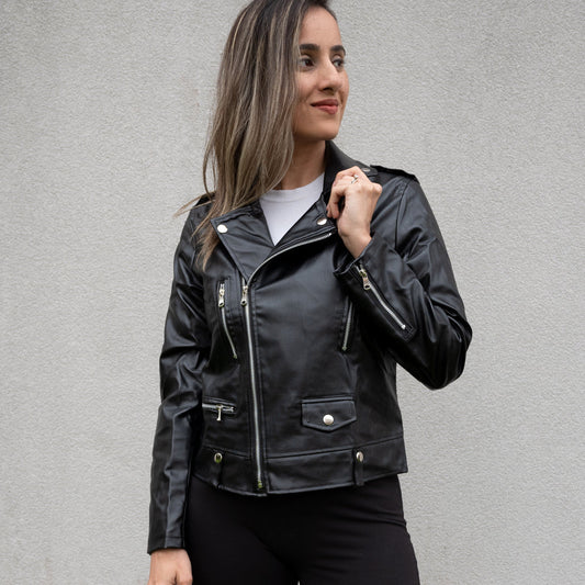 (Faux Leather) Personalized Leather Jacket