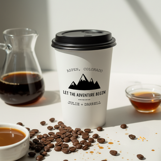 Mountain Themed Coffee Cups