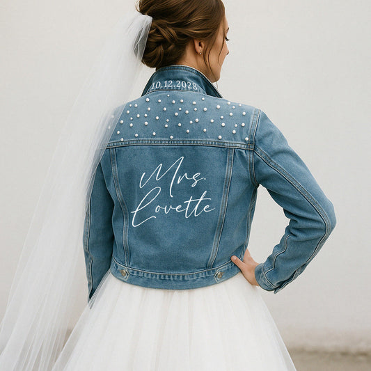 Personalized Mrs Jacket