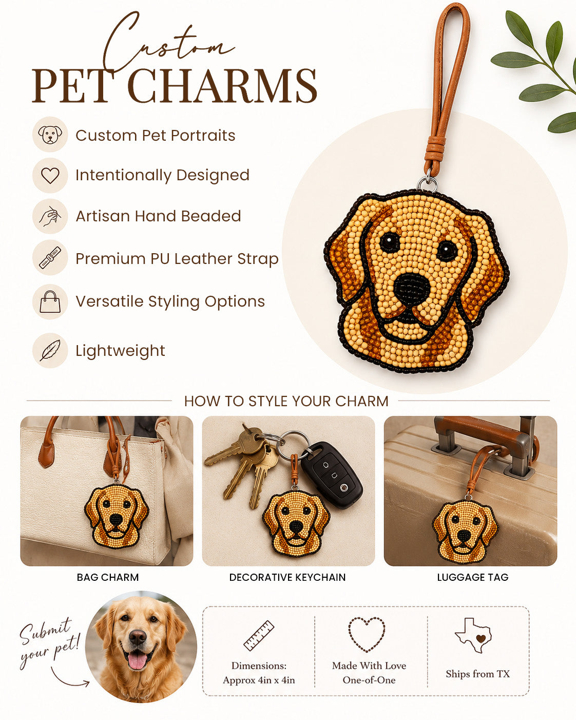 Custom Pet Charm
