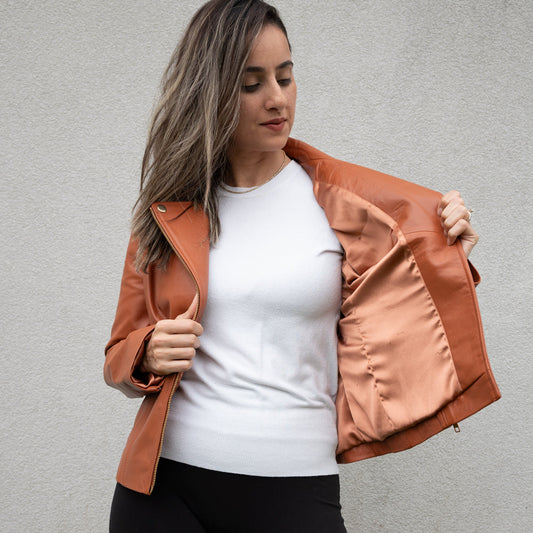 Women's Leather Jacket Gift