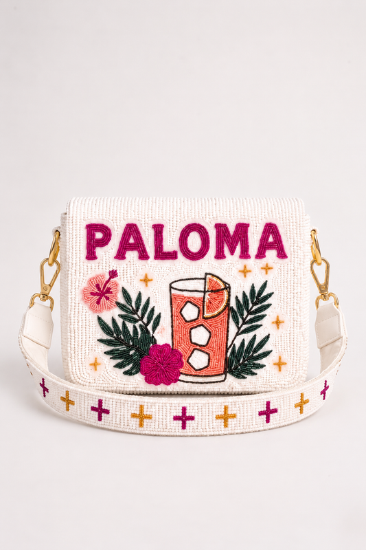 Paloma Cocktail Beaded Clutch