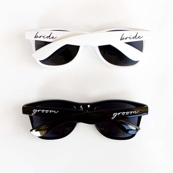 Bride and Groom sunglasses pair