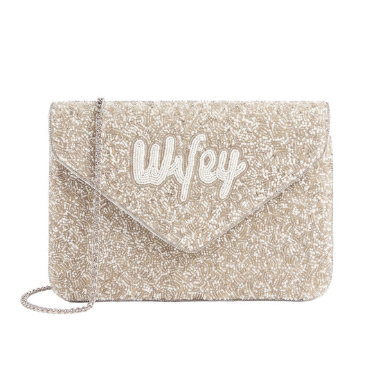 Wifey Clutch Bag - Bridal Purse & Handbag Gifts