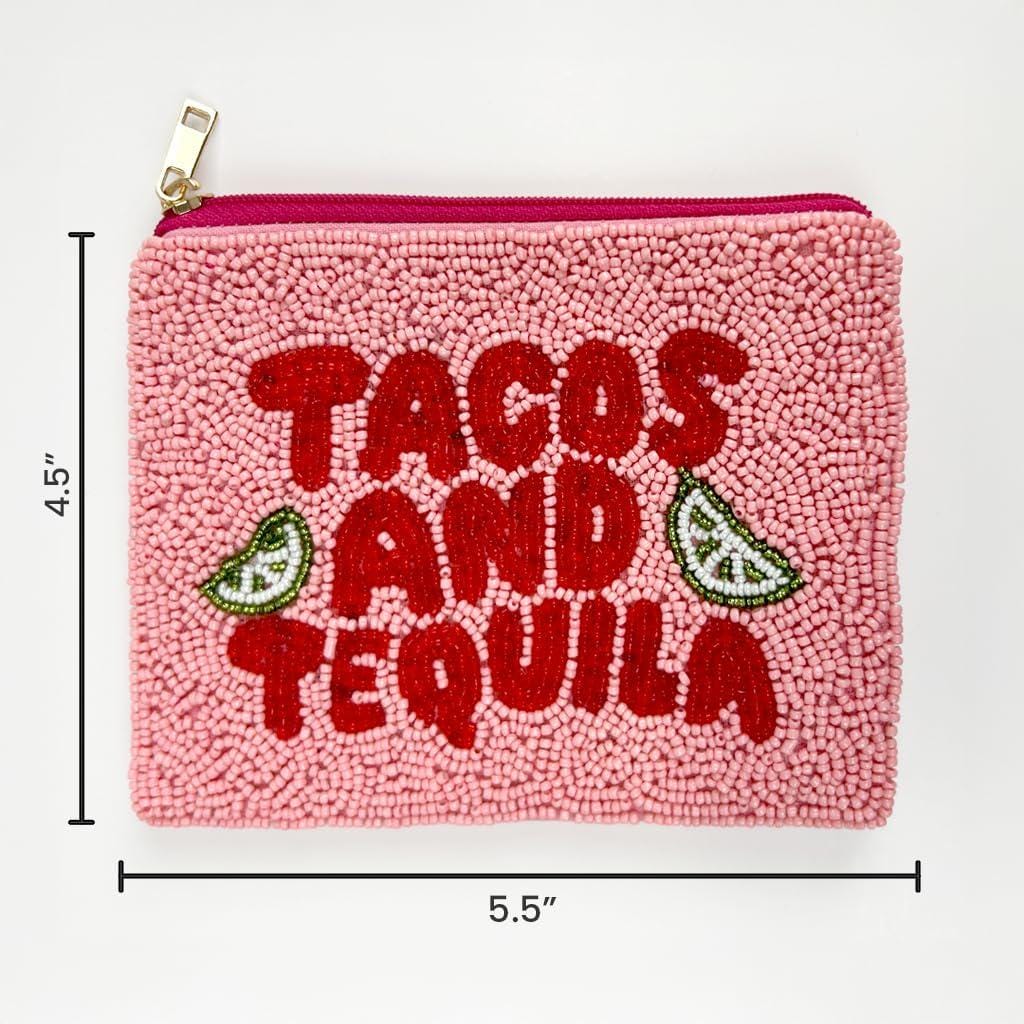 Tacos And Tequila Coin Purse