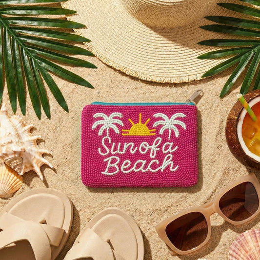 Sun of a Beach Coin Purse