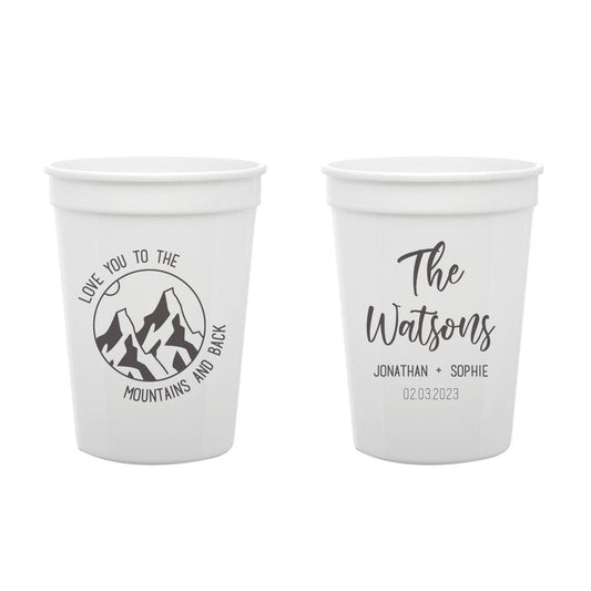 Wedding Stadium Cups (PK 185)