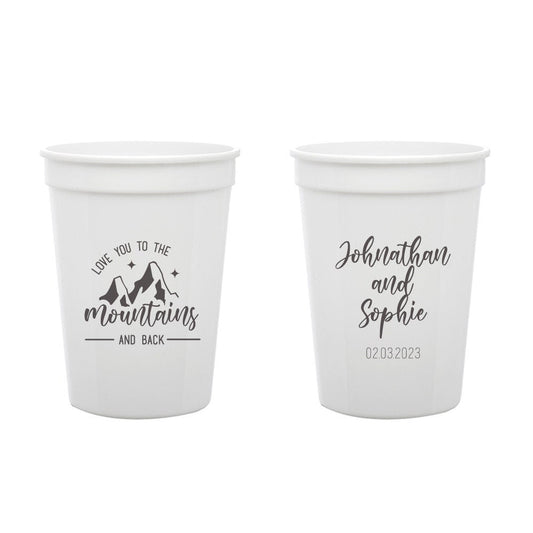 Stadium Cups Wedding Favors (PK 186)