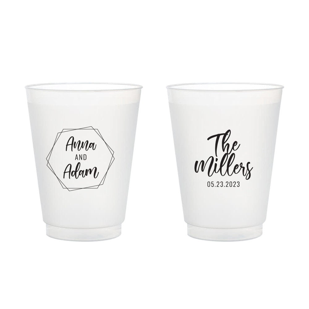Wedding Frosted Cups (KT 149)