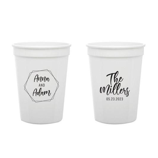 Custom Wedding Stadium Cups (KT 149)