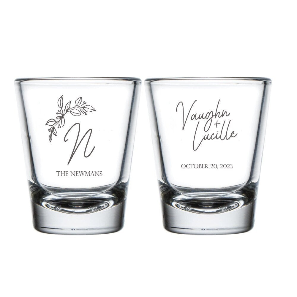Personalized Shot Glasses Favors (CS 371)