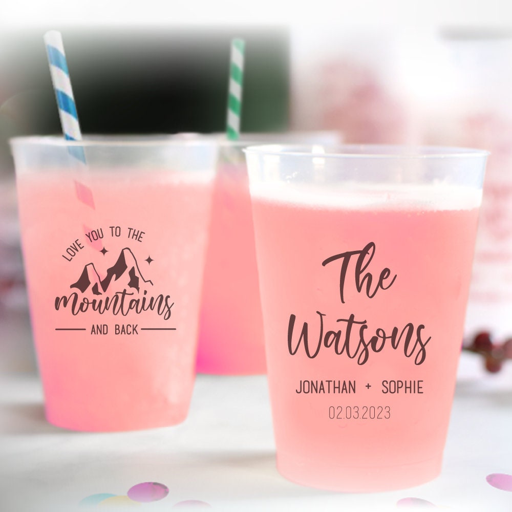 Wedding Frosted Cups (PK 187)