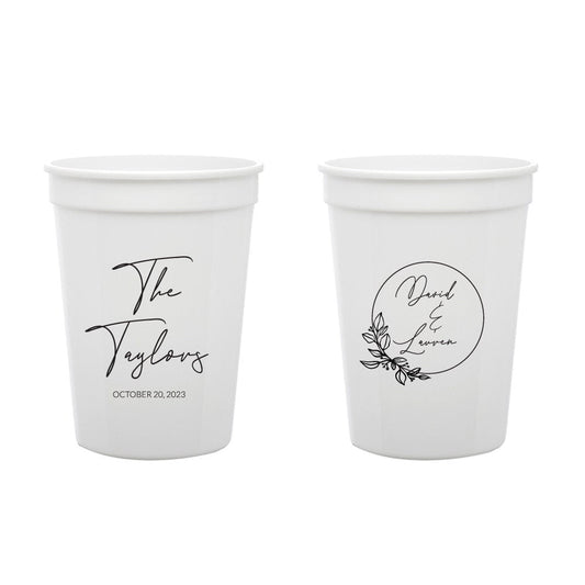 Custom Wedding Stadium Cups (KT 146)