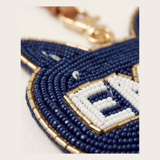 hand beaded detail