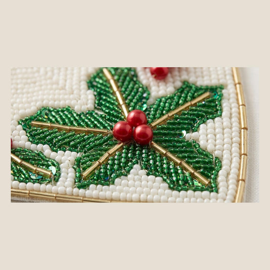 hand beaded detail