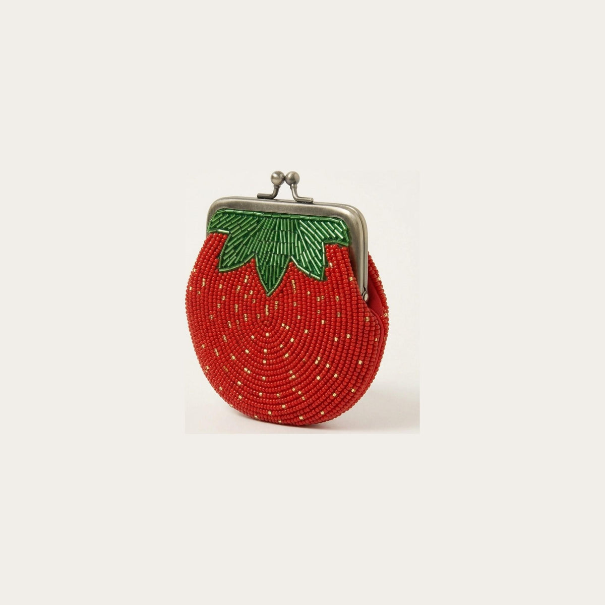 strawberry side view