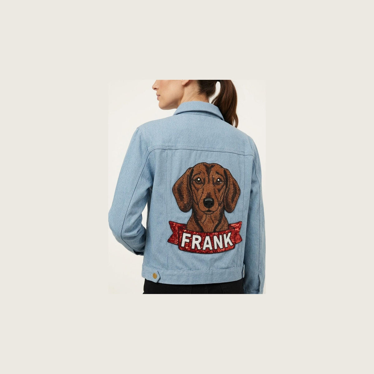 pet name banner side view