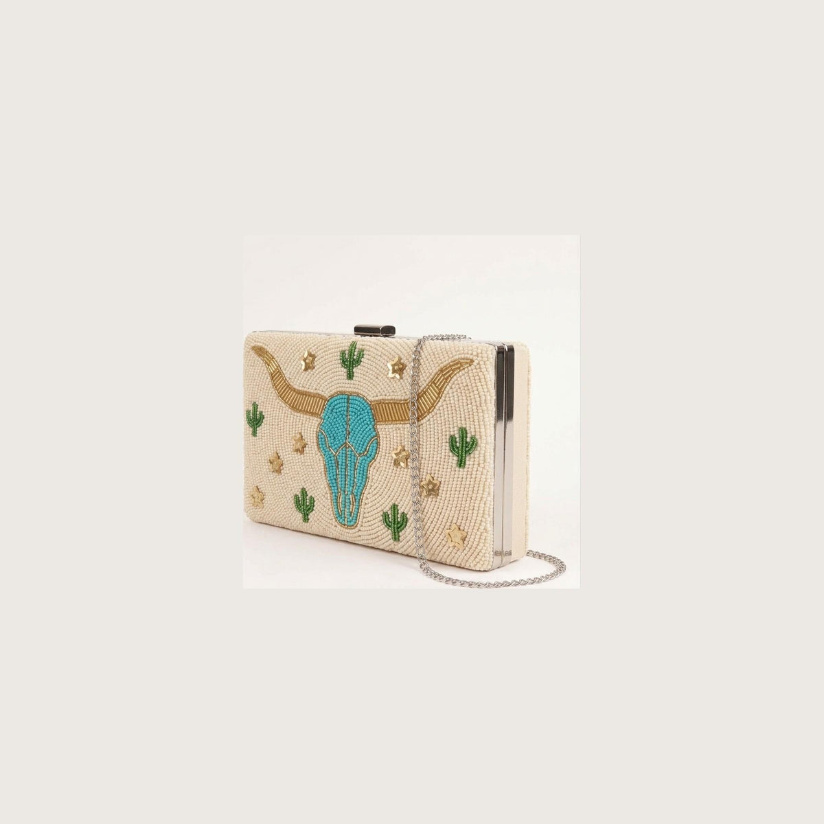 longhorn turquoise box side view