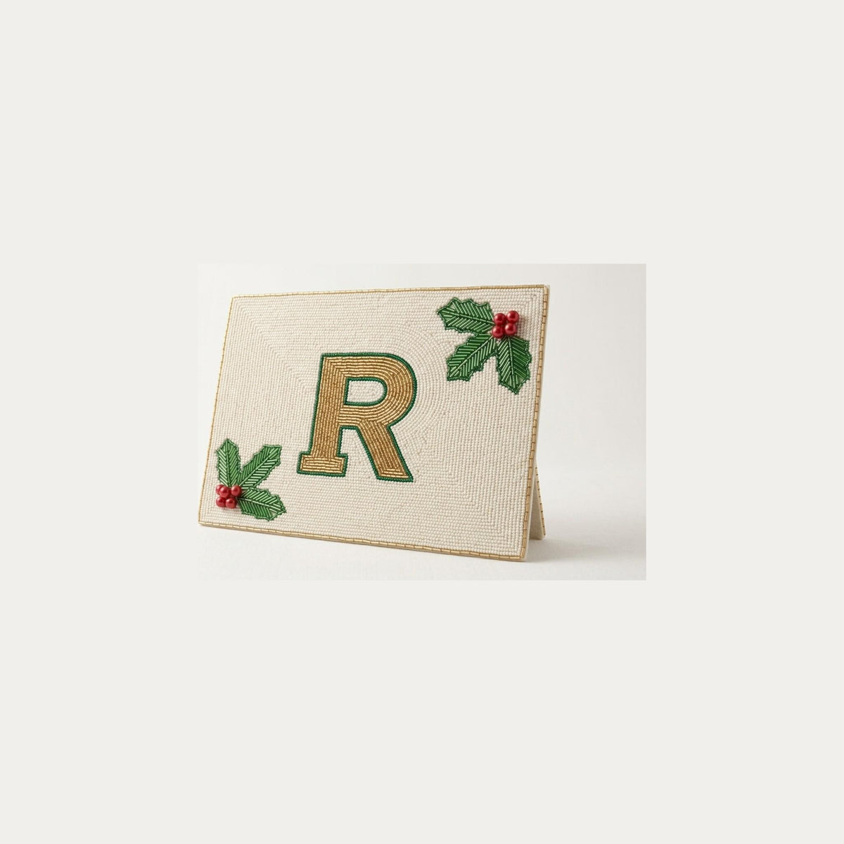 monogram holiday side view