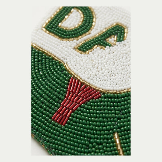 hand beaded detail
