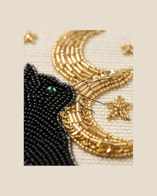 hand beaded detail
