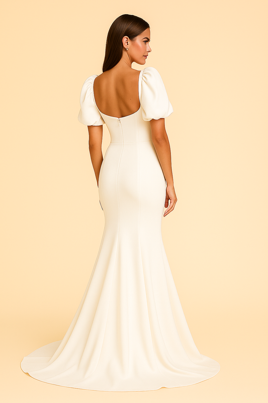 The Puff Sleeve Gown
