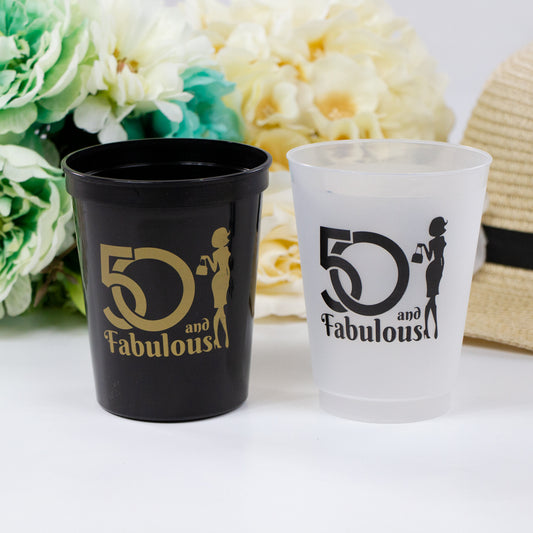 50 and Fabulous Cups