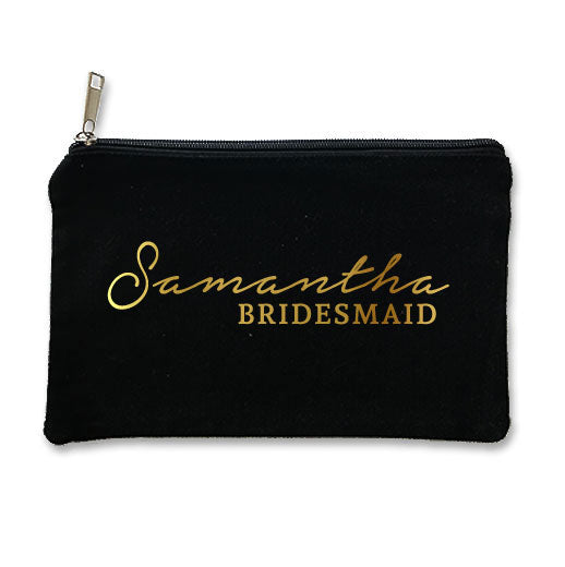 Canvas Makeup Bag - H