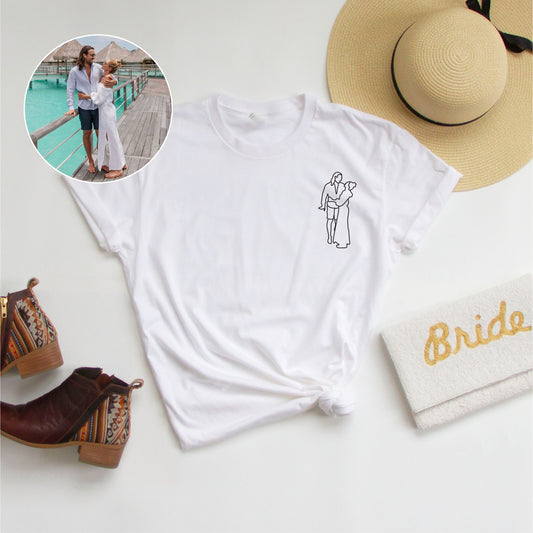 Personalized Line Art Tees