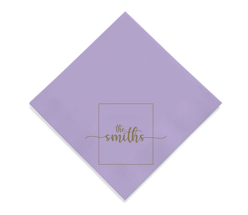 Customized Wedding Napkins (ci)