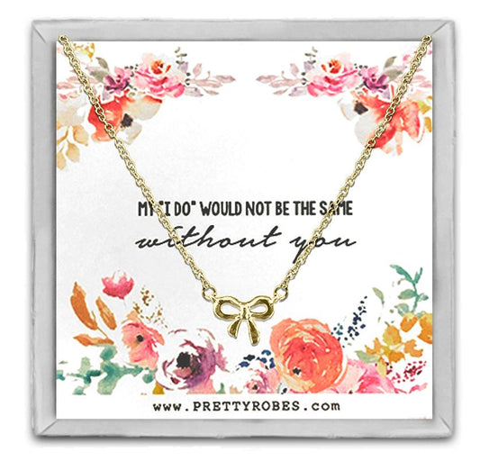 Knot Necklace - Gold - Design C