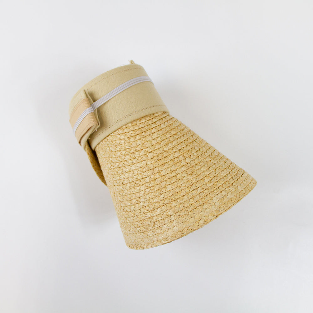 Foldable Straw Beach Sun Visor