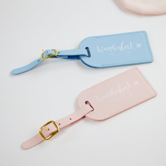 Wanderlust Luggage Tag