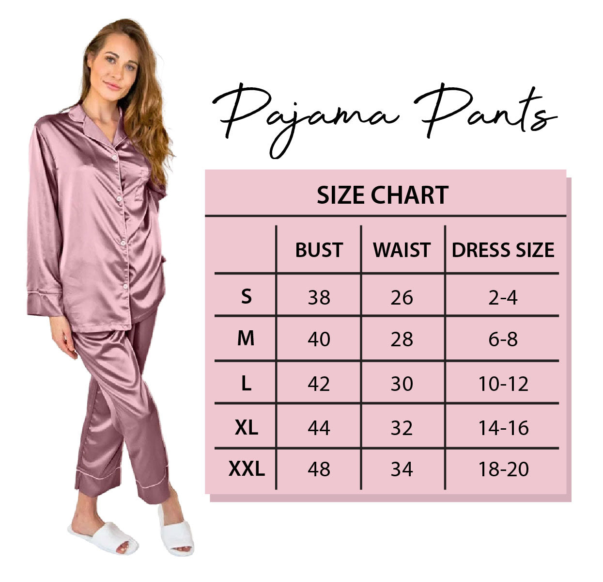 Pajama Pant Set - Champagne