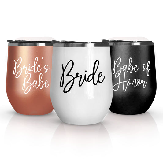 Bride Tribe Wine Tumbler Favors