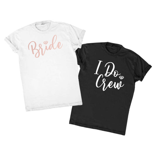 Bride, I Do Crew Diamond Style Sweatshirt