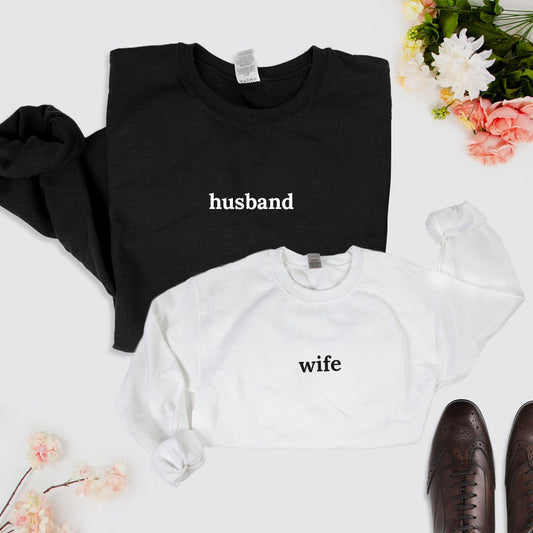 Husband and Wife Sweatshirt Gifts