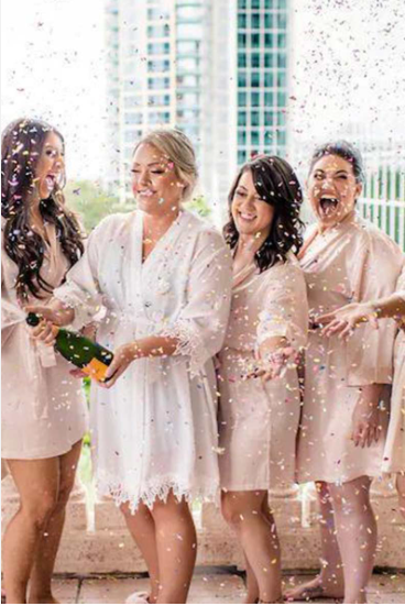 Satin Bridesmaid Robe