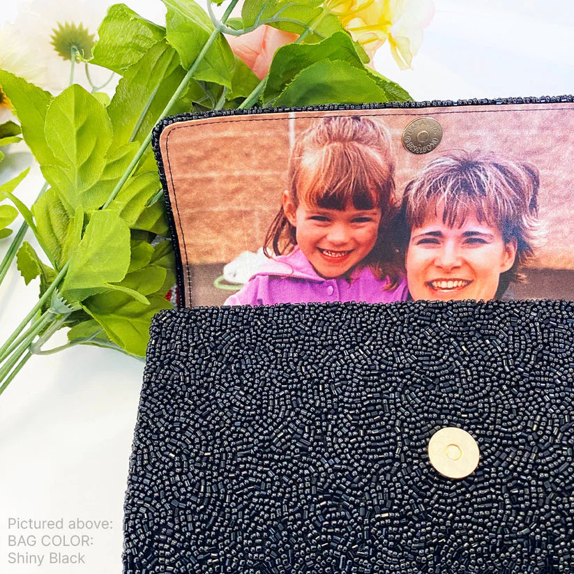 custom clutch with photo