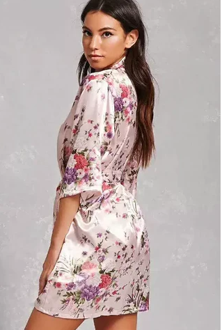 silk satin robes for women