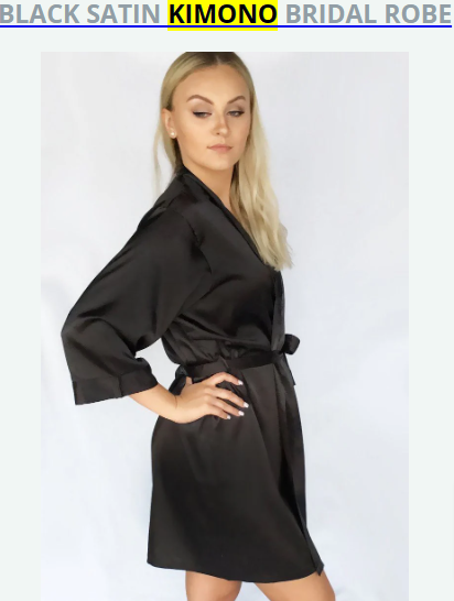 Satin Robes For Women