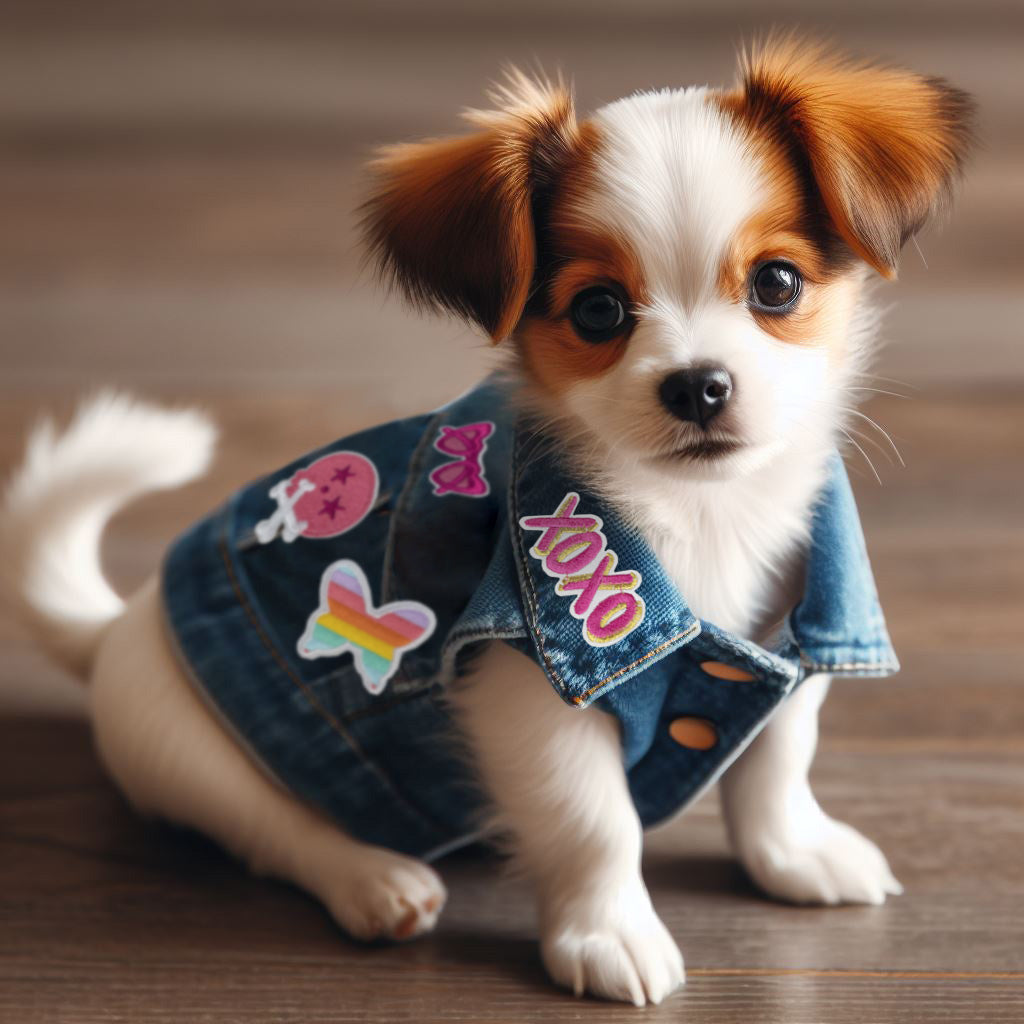 Dog Denim Jacket