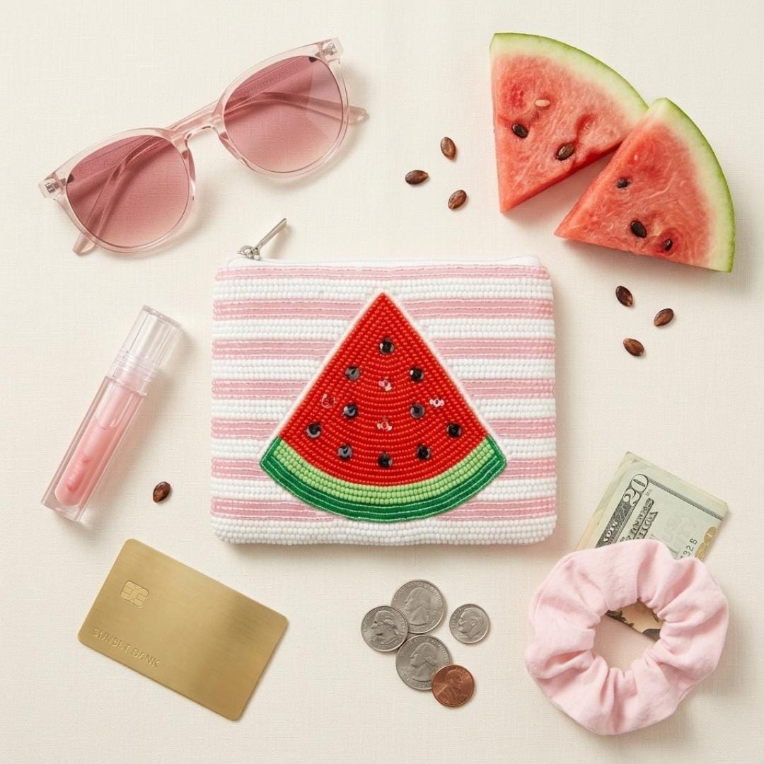 Watermelon Coin Purse