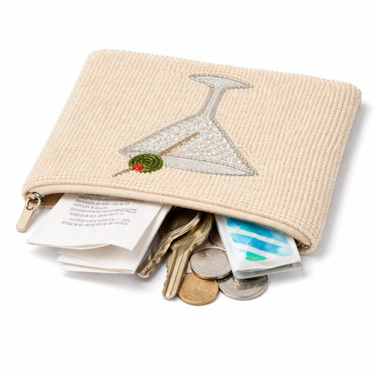 Olive Martini Coin Purse