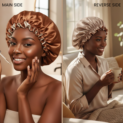 Copper Satin Bonnet