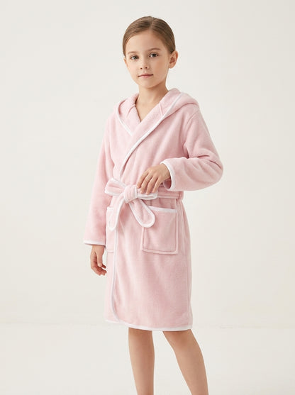 Kids Hooded Bath Robe